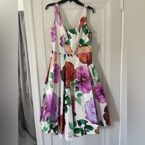 Calvin Klein Women’s Floral Dress size 12 Sleeveless Midi